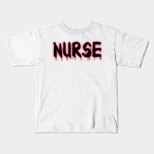 Creepy Nurse Kids T-Shirt